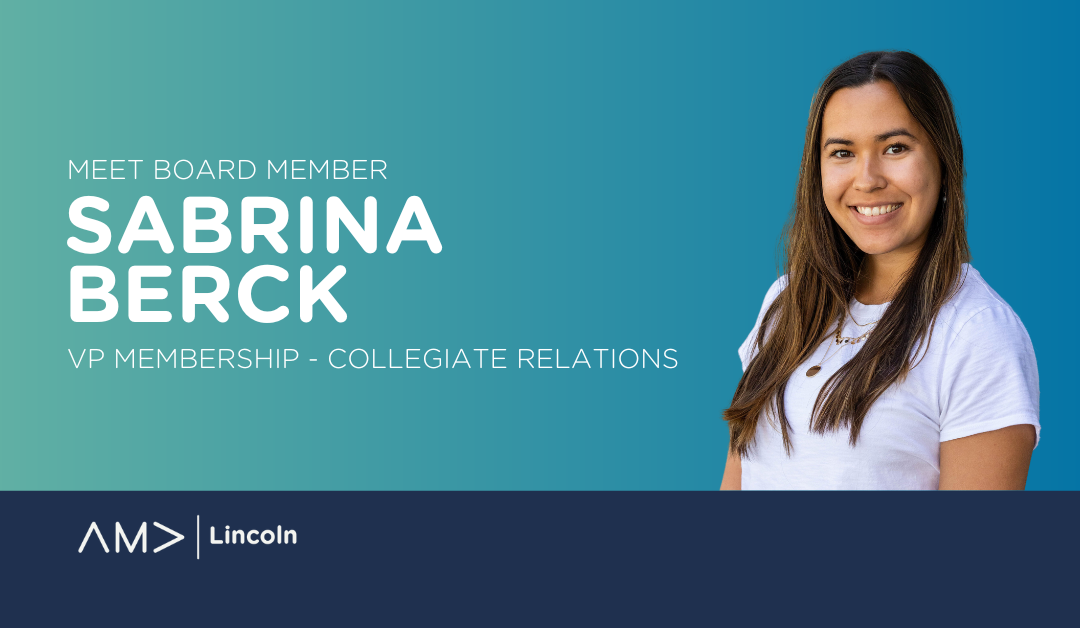 Meet the Board: Sabrina Berck