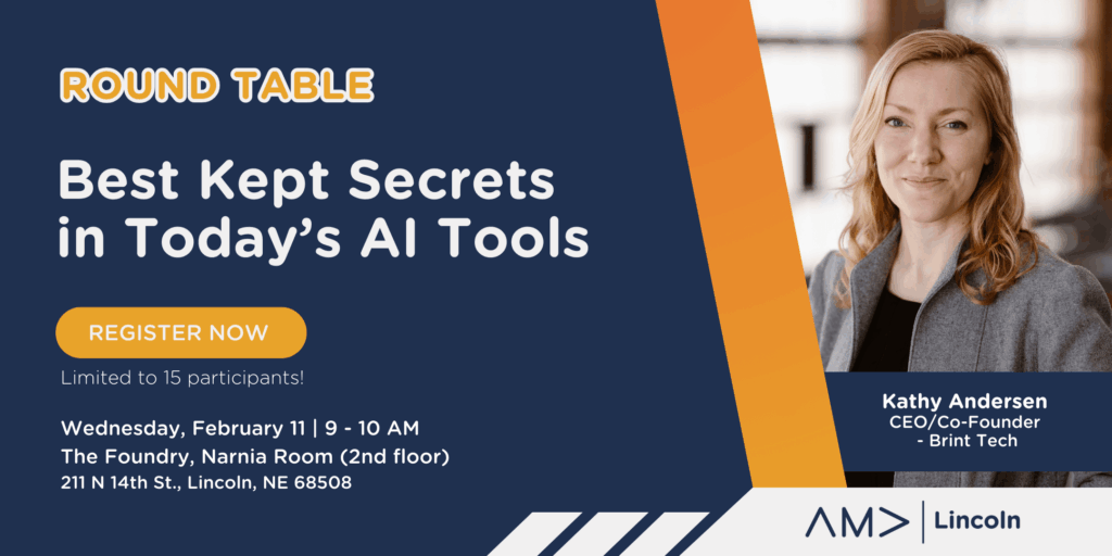 Round Table: Best Kept Secrets in Today's AI Tools with Kathy Andersen