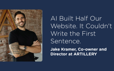 AI Built Half Our Website. It Couldn’t Write the First Sentence